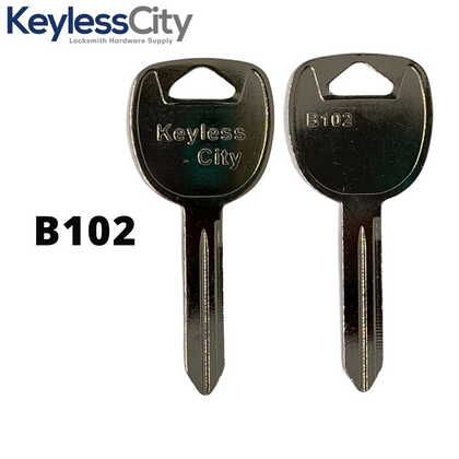 P1113 / B102 - GM TRUCK Key Blank - Test Key Blade (AFTERMARKET)