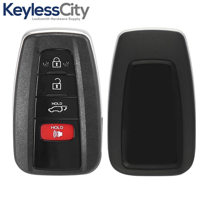 2019-2020 Toyota RAV4 / 4-Button Smart Key / HYQ14FBC / 0351 (AFTERMARKET)