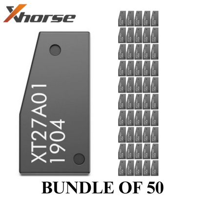 Xhorse - 50 X XT27A - Cloneable Wedge Universal Transponder Chip - VVDI Tools (Bundle OF 50)