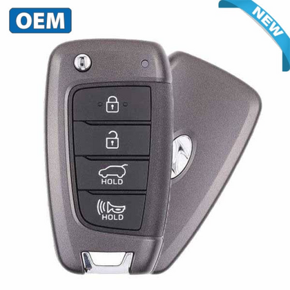 2017-2019 Hyundai Elantra GT 4 Buttons Remote Flip Key / 433MHz / 95430-G3100 / OSLOKA-450T (OEM)