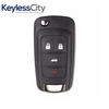 Chevrolet 2014-2016 / 4-Button Remote Flip-Key / PN: 13586489 / KR55WK50073
