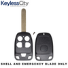 2011-2013 Honda Odyssey / 5-Button Remote Head Key SHELL / HO01 / N5F-A04TAA