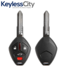 2007-2012 Mitsubishi Eclipse Galant / 4-Button Remote Head Key / MIT11 / PN: MN141545 / OUCG8D-620M-A (AFTERMARKET)