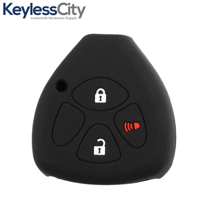 2005-2014 Toyota / 3-Button Remote Head Key Silicone Cover / TR47 / HYQ12BBY (AFTERMARKET)