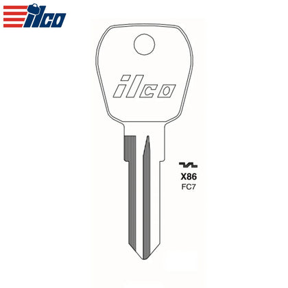 ILCO - Ford Jaguar Mercury Key Blank - FO-TX / FC7