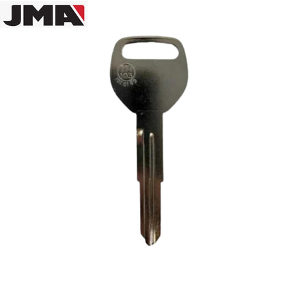JMA - HD103 - X214 - Honda - Acura - Metal Key Blank (JMA HOND-16DE)