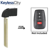 2019-2023 Toyota / Emergency Key Blade / PN: 69515-47030 (AFTERMARKET)