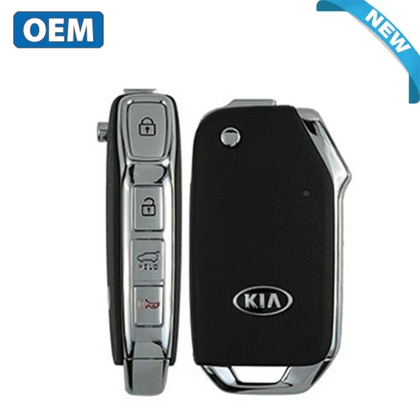 2020-2022 KIA Niro 4 Buttons Remote Flip Key / 433MHz / 95430-G5300 / SY5SKRGE04 (OEM)