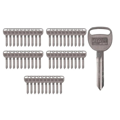 50 X JMA - B106 - P1115 - GM - Metal Key Blank (JMA GM-37) (BUNDLE OF 50)