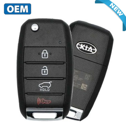 2016-2020 KIA Sportage 4 Buttons Remote Flip Key / 433MHz / 95430-D9000 / TQ8-RKE-4F27 (OEM)