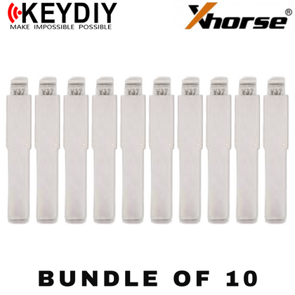 10 X KEYDIY - SIP22 - Flip Key Blade - #Y37 - For Xhorse / Keydiy Universal Remote Flip Keys (BUNDLE OF 10)