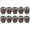 10 X 2003-2007 GM / 3-Button Keyless Entry Remote / PN: 21997127 / LHJ011 (AFTERMARKET) (BUNDLE OF 10)