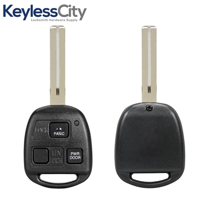 2004-2009 Lexus  / 3-Button Remote Head Key / HYQ12BBT / (AFTERMARKET)