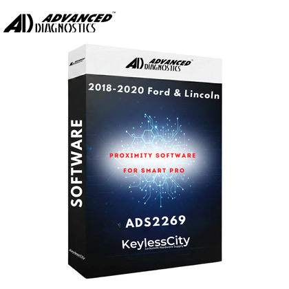 Advanced Diagnostics - ADS2269 - 2018-2020 Ford & Lincoln Proximity Software For Smart Pro