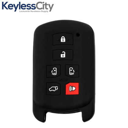 2011-2018 Toyota / 6-Button Remote Keyless Entry Key Silicone Cover / HYQ14ADR (AFTERMARKET)