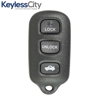 1999-2004 Toyota Avalon / 4-Button Keyless Entry Remote / PN: 89742-AC050 / HYQ12BAN / (AFTERMARKET)