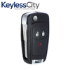 2013-2015 Chevrolet Spark / 3-Button Flip Key Remote / PN: 95233524 / A2GM3AFUS03 (AFTERMARKET)