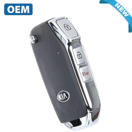 2021 KIA Seltos 3 Buttons Remote Flip Key / 433MHz / 95430-Q5400 / NYOSYEC4TX1907 (OEM)