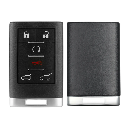 2 X 2007-2014 GM Cadillac / 6-Button Keyless Entry Remote / OUC6000066 (AFTERMARKET) (BUNDLE OF 2)