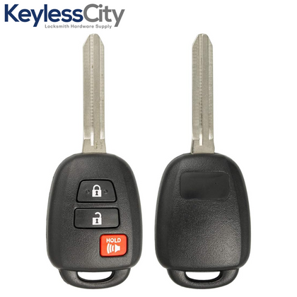 2013-2016 Scion TC / 3-Button Remote Head Key / PN: 89070-52G30 / MOZB52TH (AFTERMARKET)