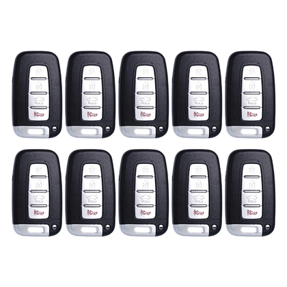 10 X 2009-2015 Hyundai Kia / 4-Button Smart Key / PN: 95440-3N250 / SY5HMFNA04 (AFTERMARKET) (BUNDLE OF 10)
