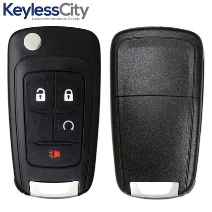 2010-2019 GM / 4-Button Flip Key / PN: 20873622 / OHT01060512 (AFTERMARKET)