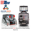 ILCO Futura Edge Plus & Free Rekord Pro S Key Cutting Machine - High-Security, Flat & Cruciform Key Duplication Solution