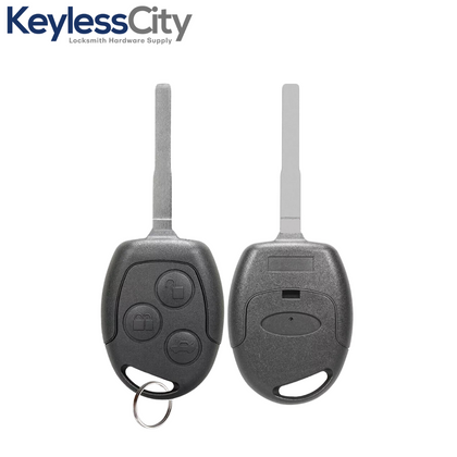 2011-2017 Ford Fiesta / 3-Button Remote Head Key / PN: 164-R8042 / KR55WK47899 / (AFTERMARKET)