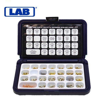LAB - LMDSCH - Mini DUR-X - Schlage Rekeying Pin Kit