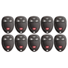 10 X 2007-2017 GM / 4-Button Keyless Entry Remote / OUC60270 / (AFTERMARKET) (BUNDLE OF 10)