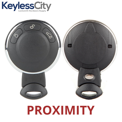 2006-2014 Mini Cooper / 3-Button Smart Key / PN: 3452819-01 / KR55WK49333 / Comfort Access / 315 MHz (AFTERMARKET)