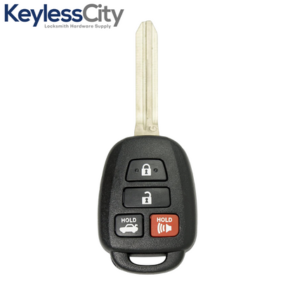 2012-2014 Toyota Camry / 4-Button Remote Head Key / PN: 89070-06420 / HYQ12BDM (G Chip) / (AFTERMARKET)