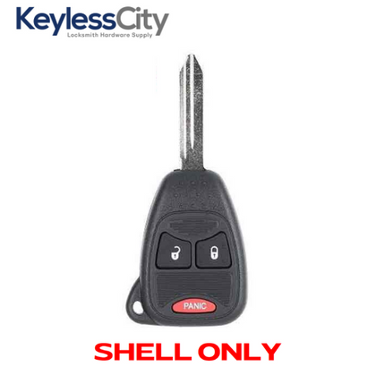 2004-2007 Chrysler / Dodge / Jeep / 3-Button Smart Key SHELL For M3N5WY72XX (AFTERMARKET)