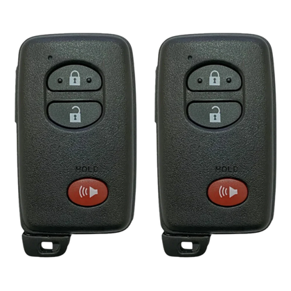 2 X 2010-2012 Toyota RAV4 / 3-Button Smart Key / PN: 89904-0R060 / HYQ14AEM (AFTERMARKET) (BUNDLE OF 2)