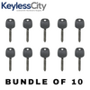 10 X 2017-2020 Subaru B110 Transponder Key / H Chip (AFTERMARKET) (BUNDLE OF 10)