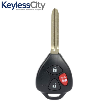 2008-2013 Toyota Scion / 3-Button Remote Head Key / MOZB41TG / (AFTERMARKET)