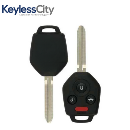 2018 Subaru Outback Legacy / 4-Button Remote Head Key / PN: 57497-AL27A / CWTB1G077 (Black Pod)/ G Chip / 433 Mhz