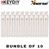 10 X KEYDIY - TOY48 - Flip Key Blade - #77 - For Xhorse / Keydiy Universal Remote Flip Keys (BUNDLE OF 10)
