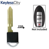 2006-2020 Nissan Infiniti / Non-Transponder Emergency Key / NI06-P DA34 / H0564-EG010 / (AFTERMARKET)