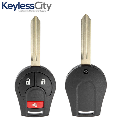 2003-2019 Nissan / 3-Button Remote Head Key / CWTWB1U751 (AFTERMARKET)