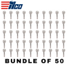 50 X Ilco - Y159-NP CHRYSLER Key Blank (BUNDLE OF 50)