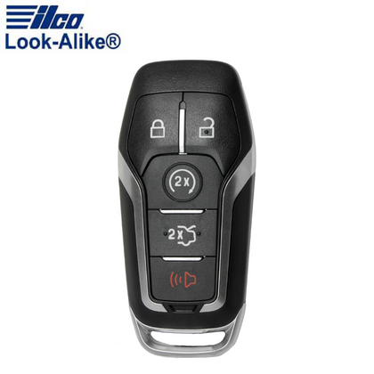 2013-2017 Ford / 5-Button Smart Key / PN: 164-R7989 / M3N-A2C31243300 (AFTERMARKET)