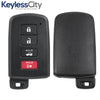 2012-2020 Toyota / 4-Button Smart Key / HYQ14FBA / G Board 0020 (AFTERMARKET)