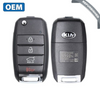 2019-2020 Kia Sedona 4 Buttons Remote Flip Key / 433MHz / TQ8-RKE-4F19 / 95430-A9160 (OEM Refurbished)