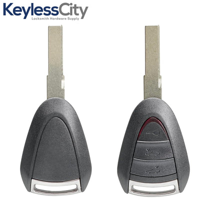 2005-2011 Porsche / 3-Button Remote Head Key / PN: 997-637-103-03 / LXP-VIM2442 (AFTERMARKET)