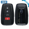 2019-2023 Toyota Highlander 4 Buttons Smart Key / 312.11/314.35MHz / 8990H-0E030 / HYQ14FBC (OEM)