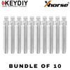 10 X KEYDIY - B110 - Flip Key Blade - #69 - For Xhorse / Keydiy Universal Remote Flip Keys (BUNDLE OF 10)