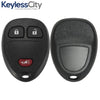 2005-2011 GM / 3-Button Keyless Entry Remote / KOBGT04A (AFTERMARKET)