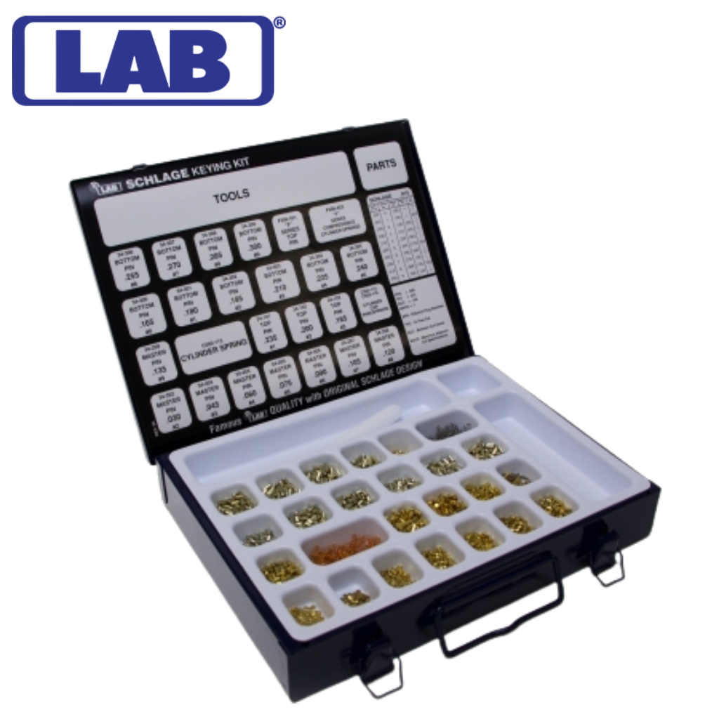 thumbnail image 2 of Lab Schlage Bottom Pin Set #0-9 – Brass Keying Pins (10 Packs Of 150) 2 of 5