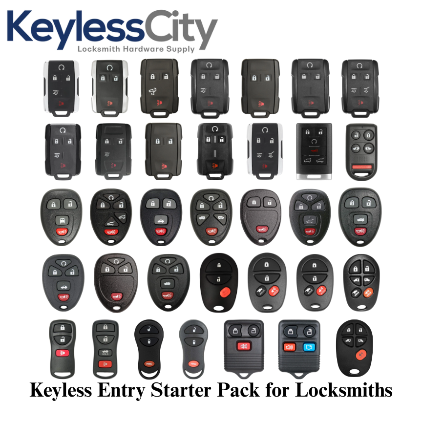 Keyless. Shop Keyless Entry Starter Pack for Locksmiths (AFTERMARKET) – Keyless City
